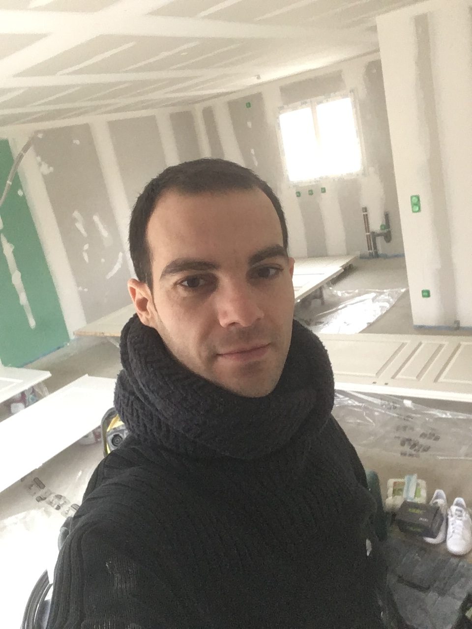 Suivi d'un chantier de construction - l'étape du placo